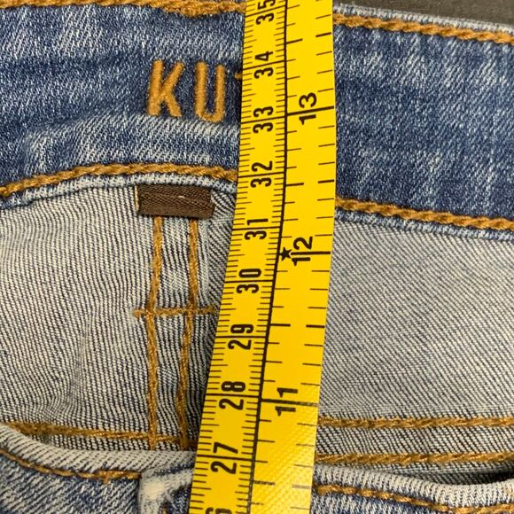 Kut From the Cloth Womens Jeans Ankle Skinny High Rise Med Wash Plus Size 16 - Picture 11 of 16